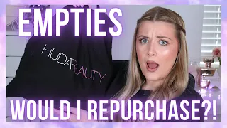 HUGE BEAUTY EMPTIES! BUT.. WOULD I REPURCHASE?! | May 2021 | Luce Stephenson
