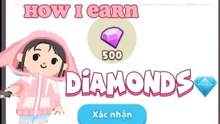 How I earn lots of diamonds💎Cách kiếm nhiều kim cương của mình🤡💎