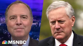 ‘Self-preservation kicked in’: Schiff calls report DOJ granted Meadows immunity 'not surprising'