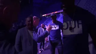 Francis Ngannou Meets Georges St-Pierre💓