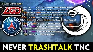 Why you never TRASHTALK Pinoy — TNC all-chatting LGD