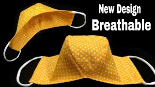 New Design - DIY Breathable Mask | The mask does not touch your mouth and nose, easier to breathe