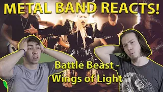 Battle Beast - Wings of Light REACTION / ANALYSIS | Metal Band Reacts!