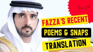 Sheikh Hamdan’s recent snaps & poems translation |Crown prince of Dubai | Prince of Dubai #fazza