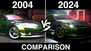 NFS Underground 2 Remaster UE4 vs. NFS U2 Original Version (COMPARISON)