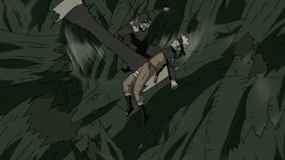 Hiruzen Saves Naruto from the Shinju Tree