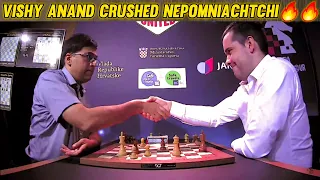 The Thriller!!Vishy Anand Beats  Nepomniachtchi |Croatia Grand Chess Tour|
