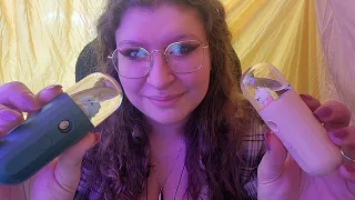 | ASMR | Water Sounds/Triggers | Soft Rain | Misting | Water Globes | Light Waves | Layered Sounds