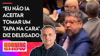 Deputado Quaquá dá um tapa na cara de colega parlamentar; Palumbo comenta