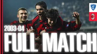 Kaká's screamer for the win | Empoli v AC Milan | Full Match Serie A 2003/2004