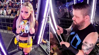 Superstars react from inside Elimination Chamber pods