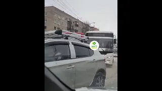 ДТП на Кирова с участием автобусов