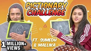 Sumedh Mudgalkar And Mallika Singh a.k.a Radha And Krishna Take Pictionary Challenge | Radhakrishn
