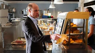 Prince William buy Cornish pasties for Princess Catherine, George, Charlotte and Louis