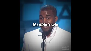 Kanye West - "What would I do if I didn't win" (GRAMMY speech)