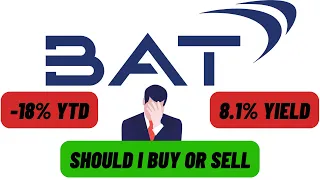 BTI/BATS At A 52 Week Low | Is This Stock Yielding 8.1% A Buy? | British American Tobacco Analysis |