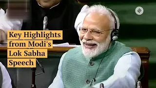 PM Modi Attacks Congress in Lok Sabha | Watch Highlights Here