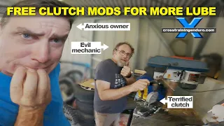 Clutch problems? Free mods for more clutch lubrication!︱Cross Training Enduro