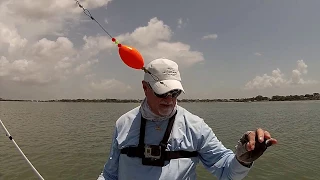 Trying a new Popping Cork on Speckled Trout and Redfish