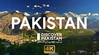 FLYING OVER Pakistan (4K UHD) - Relaxing Music With Stunning Beautiful Nature (4K Video Ultra HD)