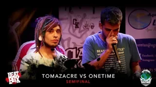Tomazacre vs Onetime | Semifinal | Campeonato Nacional Beatbox Chile 2018.