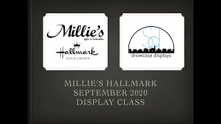 Millie's Hallmark Department 56 Class - September 26, 2020