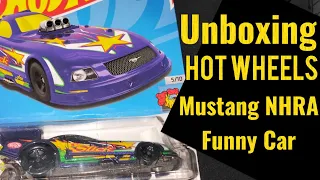 Dria Bumbum - Unboxing Hot Wheels Mustang NHRA Funny Car