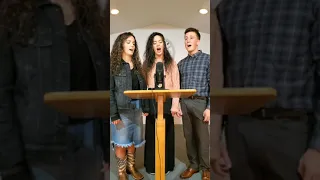 Acapella Trio Sings "I Don't Wanna Live No More Without Jesus"