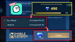 Easiest Tutorial: Claim Free Diamonds in 10 Minutes | Free MLBB Diamonds Application!