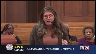 Cleveland City Council Meeting, April 24, 2023