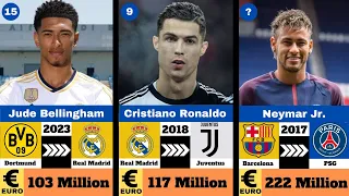 Top 50 Most Expensive Football Transfers Of All Time🤯