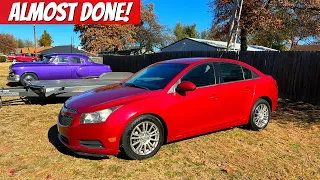 The Cheap Chevy Cruze gets a new Life!! Fixing all the Issues!