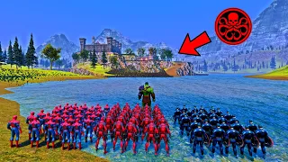 Can Avenger Team Rescue Hulk Buster from Hydra base?  - Ultimate Epic Battle Simulator UEBS