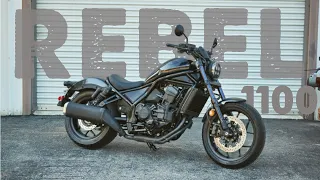 💣CUSTOM ALLA GIAPPONESE!🇯🇵Test Ride HONDA REBEL 1100 DCT 2023!💥La mia prima volta su una custom!