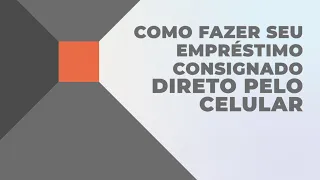 Como fazer a formalização digital do empréstimo consignado - PAN #Explica