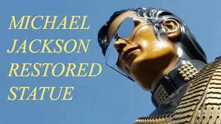 MICHAEL JACKSON STATUE-ITALIAN MEMORIAL PLACE-UNVEILING RESTORED-MILANO IDROSCALO-22 GIUGNO 2019