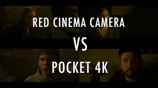 Blackmagic Pocket 4k VS Hollywood Movie Camera | Red Dragon