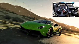 Lamborghini Aventador | CREW 2 | Logitech G29 | Full Gameplay