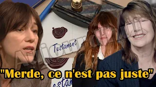 🔆 Charlotte Gainsbourg devient folle en recevant le dernier testament de Jane Birkin