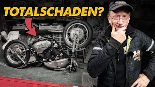 Die Harley ist von der Bühne gefallen! | Ironhead Sportsgirl | Andis Funktionspunk