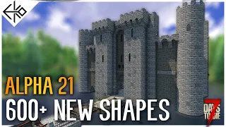 What You Don't Know about Shapes in Alpha 21! - 7 Days to Die