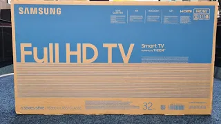 Samsung 2020 32T5300 32" Series 5 Smart TV Unboxing, Setup and Demo Videos,