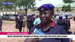 NSCDC Prioritises Training Of Female Officers For Rapid Deployment