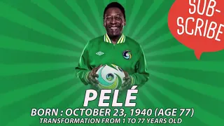 Pele transform from 1-77 years.
