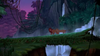 The Lion King- Simba and Nala Argue