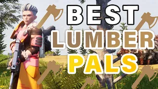 Best LUMBERING Work Pals to Use in your base ► Palworld