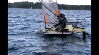 6ft skiff test sail