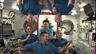 Space Station Crew Wishes Earth Happy New Year