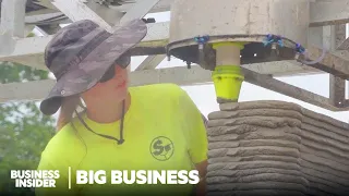 How 3D Printers Speed Up Home Building By Months | Big Business | Business Insider