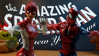 Marvel Legends Spiderman and Spinneret "Renew your Vows" 2 pack REVIEW!